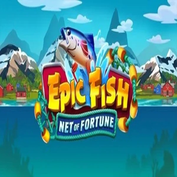 Epic Fish Net of Fortune slot logo by Quickspin at Lucky Twice CasinoEpic Fish Net of Fortune